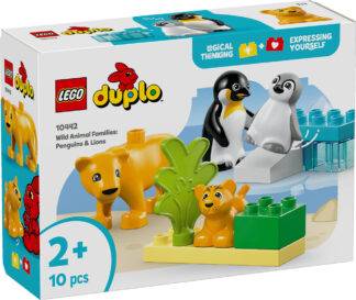 LEGO® Duplo® 10442 Wild Animal Families: Penguins & Lions