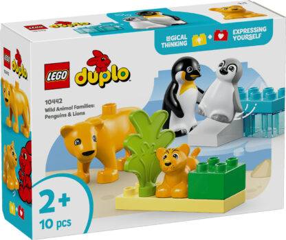 LEGO® Duplo® 10442 Wild Animal Families: Penguins & Lions