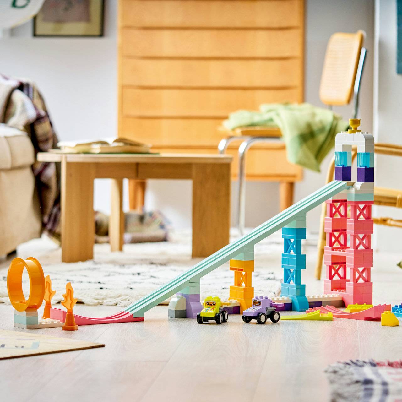 LEGO® DUPLO® 10478 3 in 1 Creative Ramps with Vehicles - Image 3