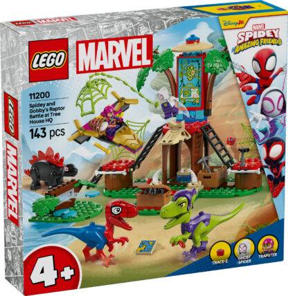 LEGO® Spidey 11200 Spidey and Gobby's Raptor Battle at Tree House HQ