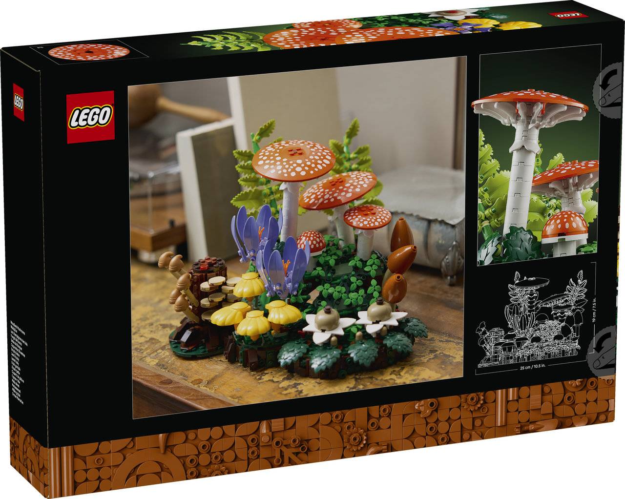 LEGO® Botanicals 11505 Woodland Mushrooms - Image 4