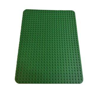 1 piece LEGO® 24x32 Baseplate Rounded Corners Green (Used)