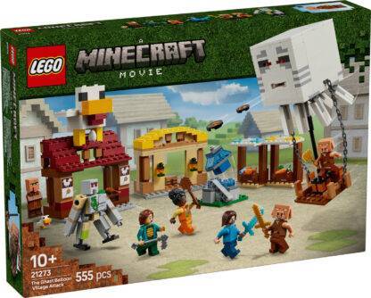 LEGO® Minecraft 21273 The Ghast Balloon Village Attack