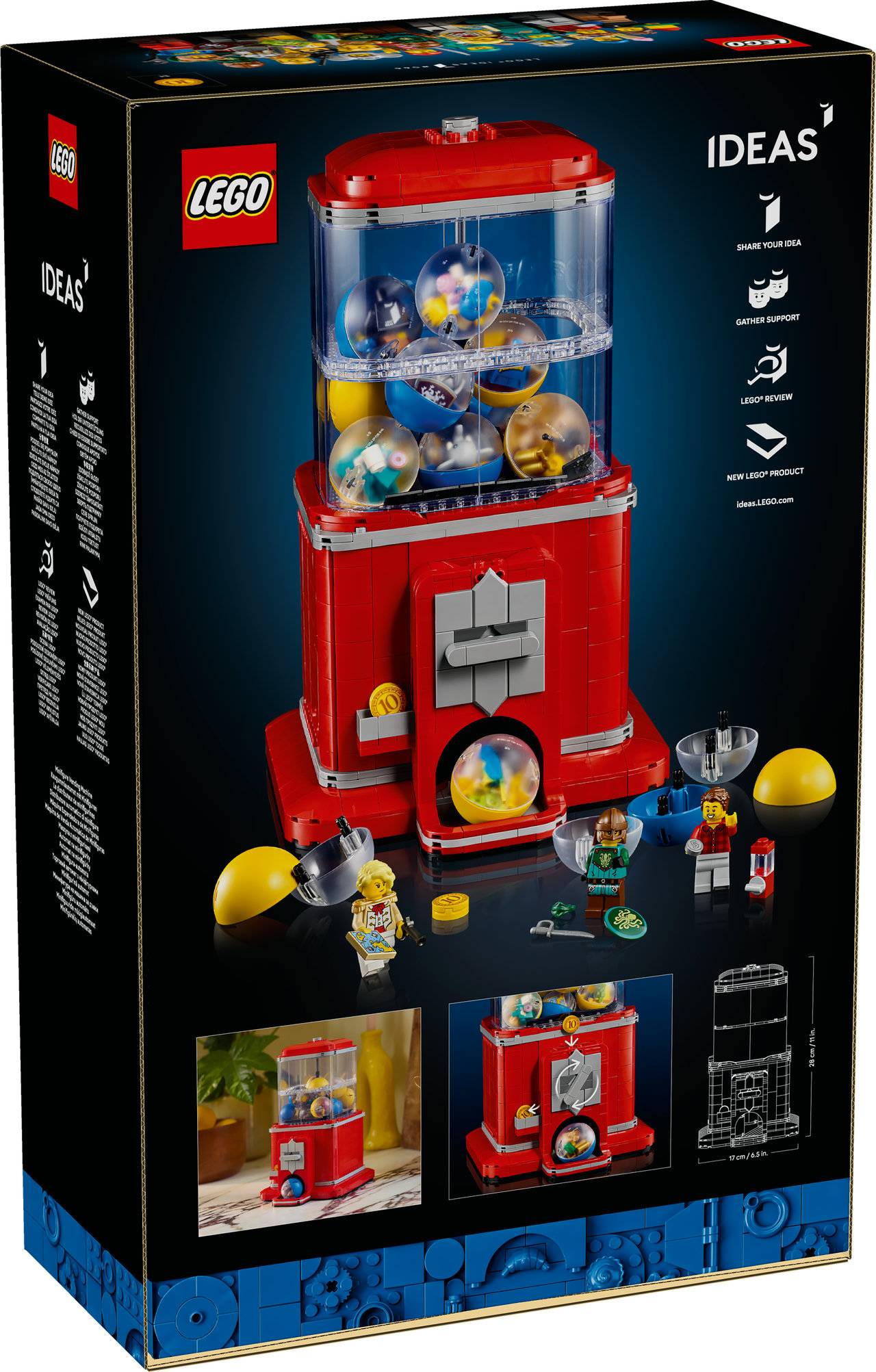 LEGO® Ideas 21358 Minifigure Vending Machine Build and Play