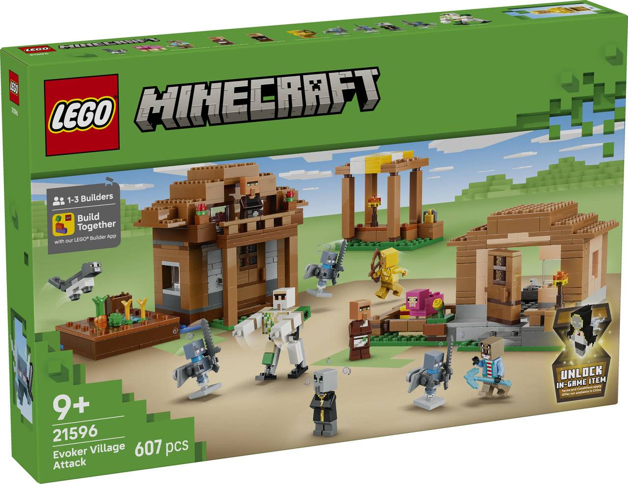 LEGO® Minecraft 21596 Evoker Village Attack