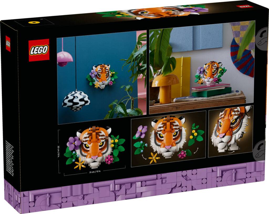 LEGO® ART 31217 The Fauna Collection Tiger Build and Play