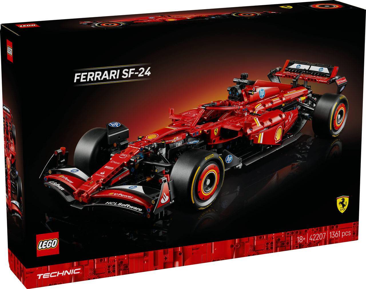 Lego technic 42207 ferrari sf 24 f1 car build and play australia