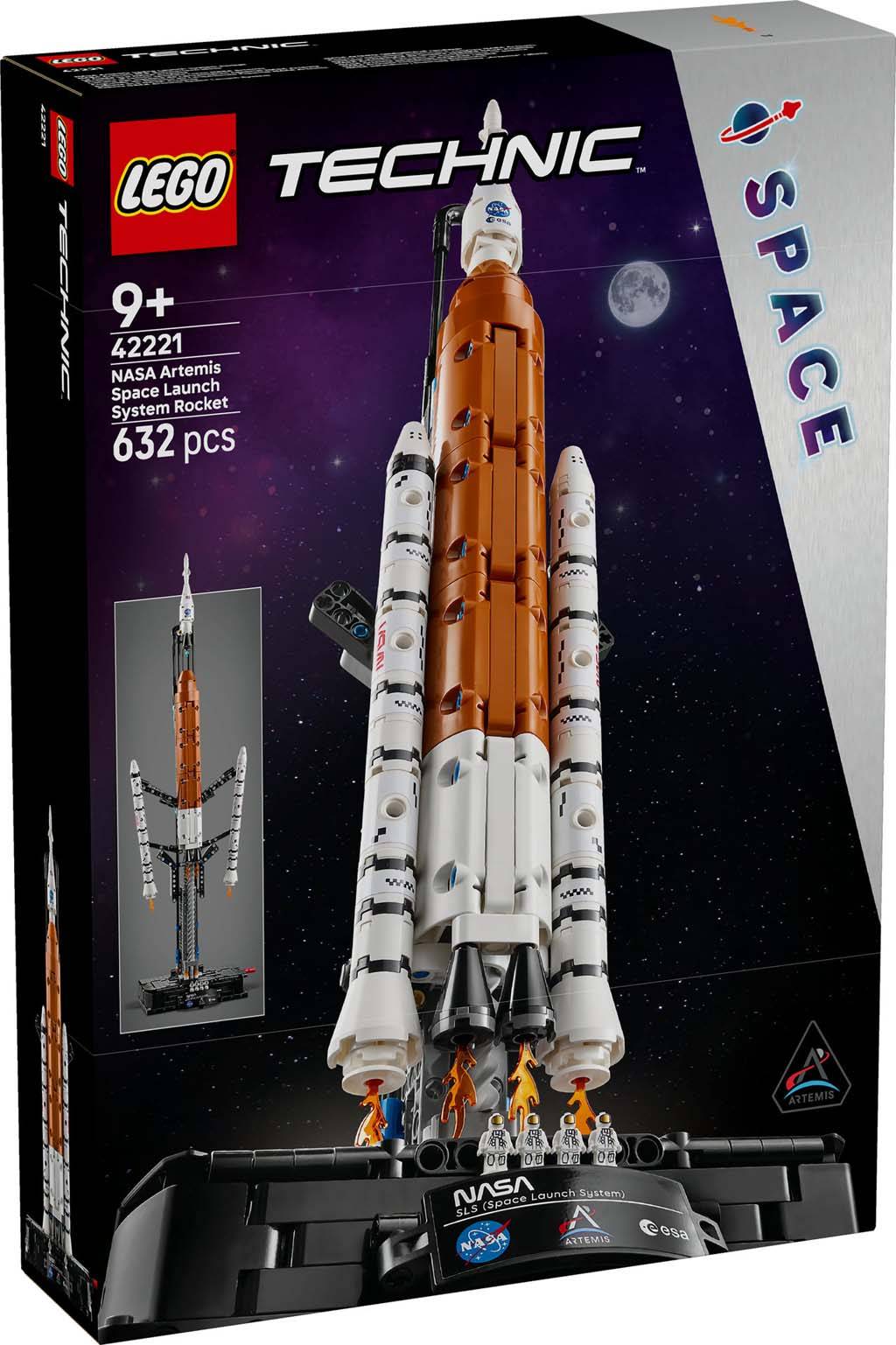 LEGO® 42221 Technic NASA Artemis Space Launch System Rocket - Build and ...