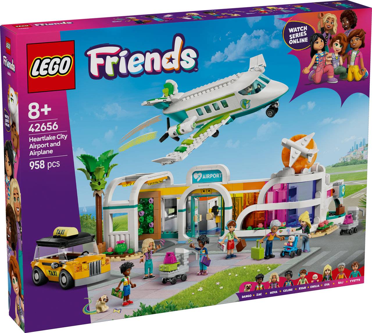 LEGO® Friends 42656 Heartlake City Airport and Airplane Build