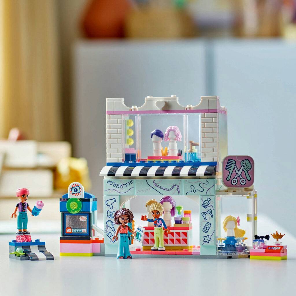 LEGO® Friends 42662 Hair Salon and Accessories Shop - Build and Play ...