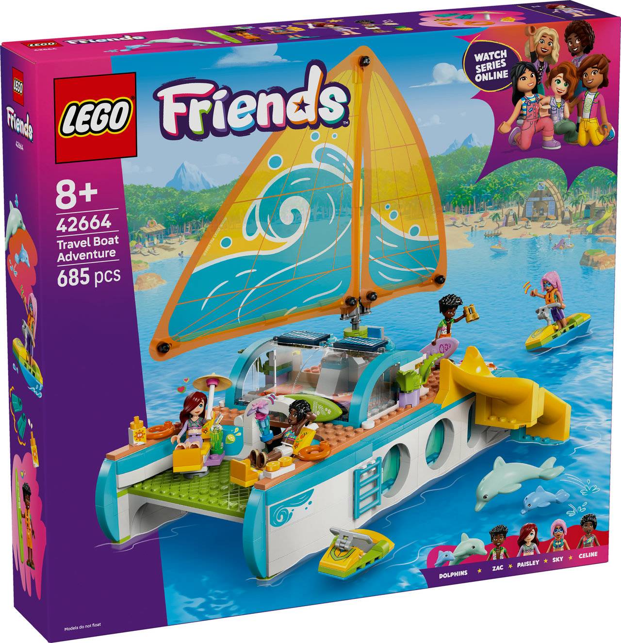 LEGO® Friends 42664 Travel Boat Adventure