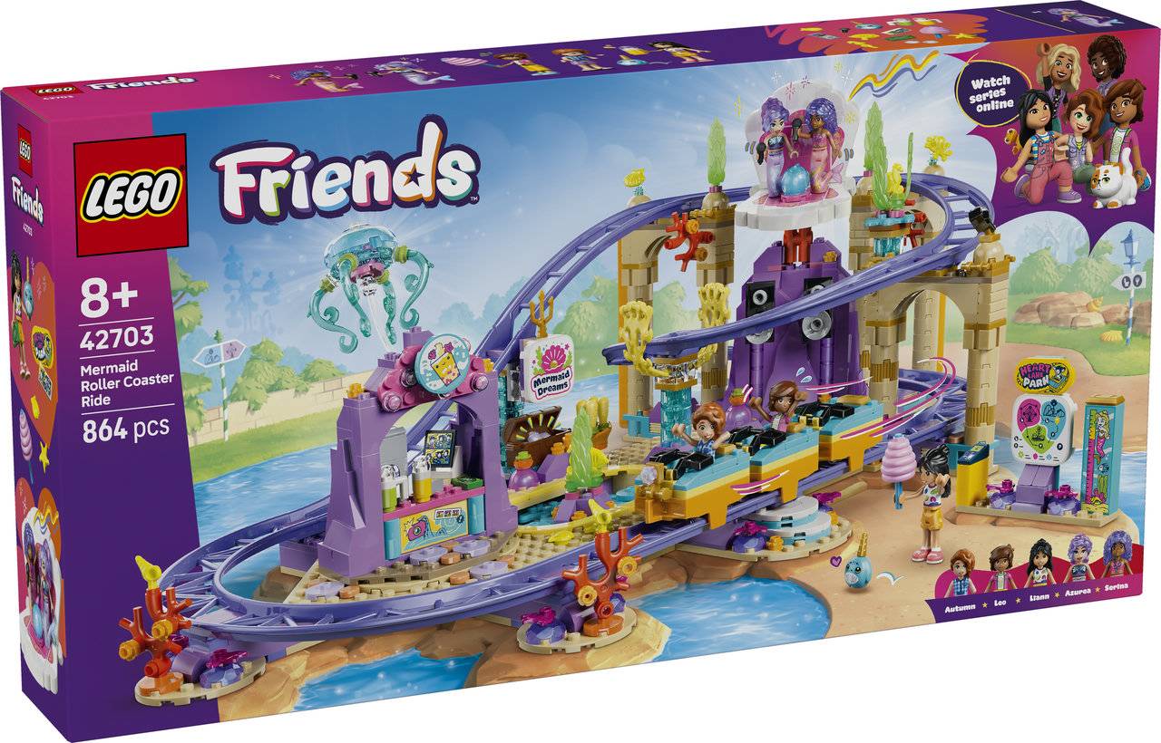 LEGO® Friends 42703 Mermaid Roller Coaster Ride