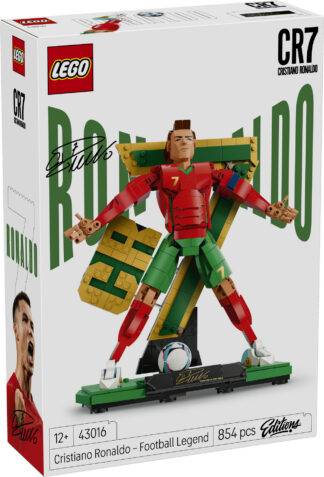 LEGO®  Editions 43016 Cristiano Ronaldo – Soccer Legend