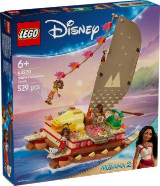 LEGO® Disney Princess 43270 Moana's Adventure Canoe