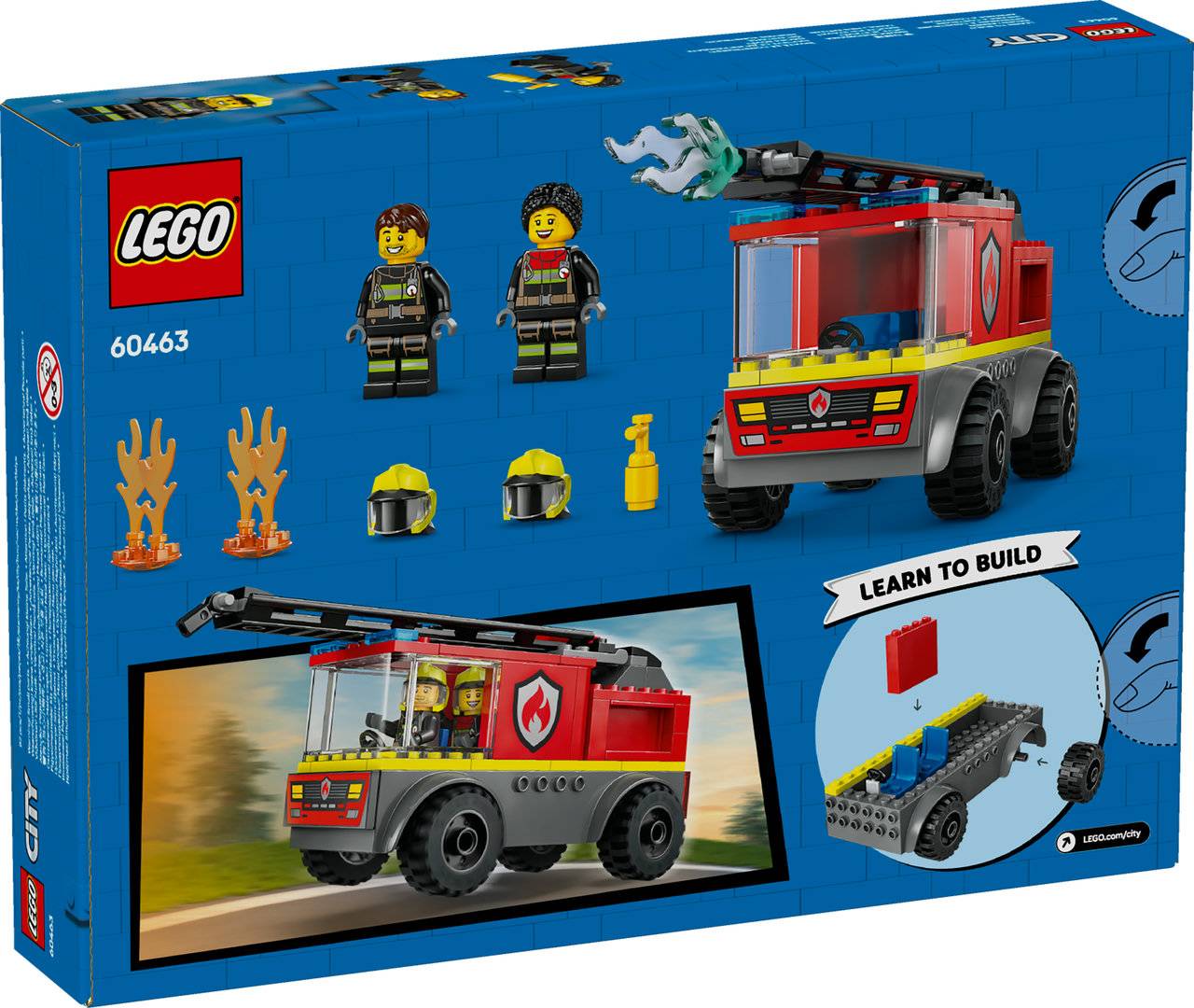 LEGO® City 60463 Fire Engine with Ladder - Build and Play Australia