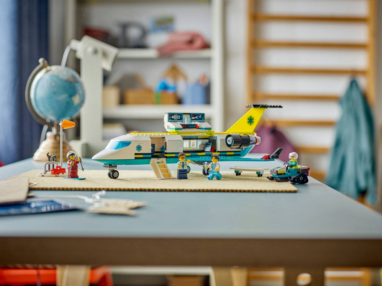 LEGO® City 60465 Emergency Air Ambulance Airplane Build and Play