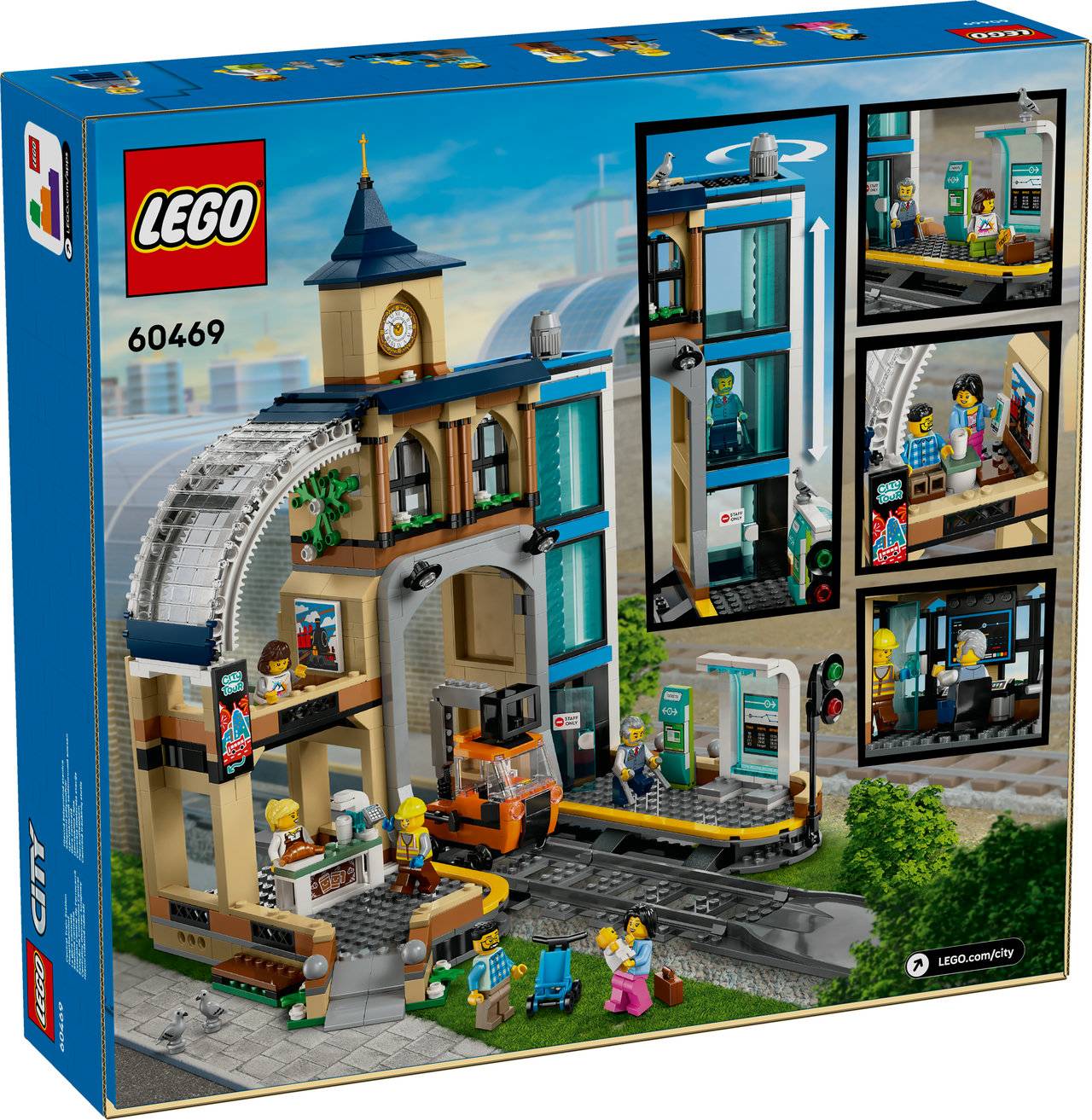 LEGO® City 60469 Central Train Station Build and Play Australia