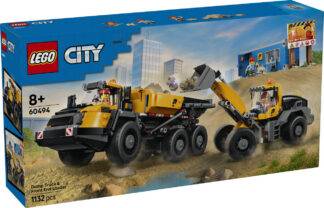 LEGO® City 60494 Dump Truck & Front End Loader