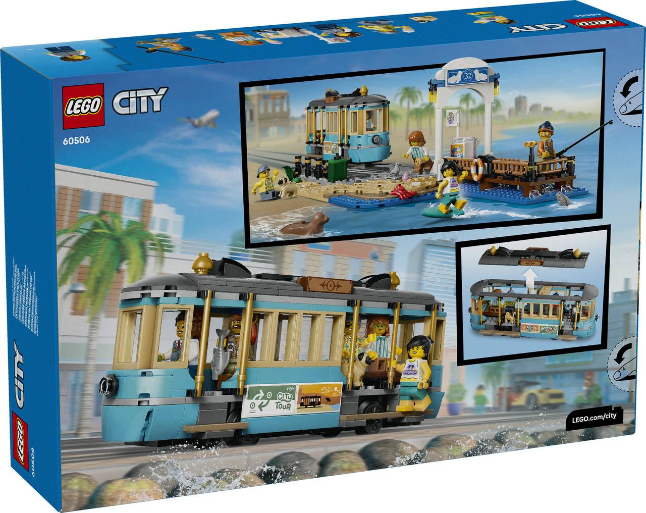 LEGO® City 60506 Classic Beach Tram - Image 4