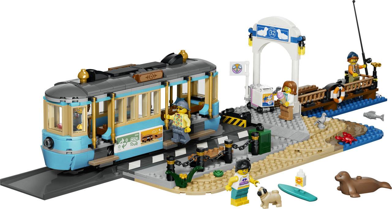 LEGO® City 60506 Classic Beach Tram - Image 2