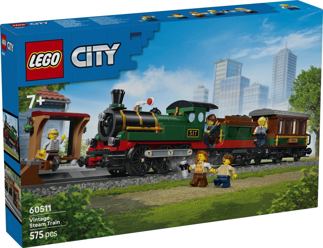 LEGO® City 60511 Vintage Steam Train