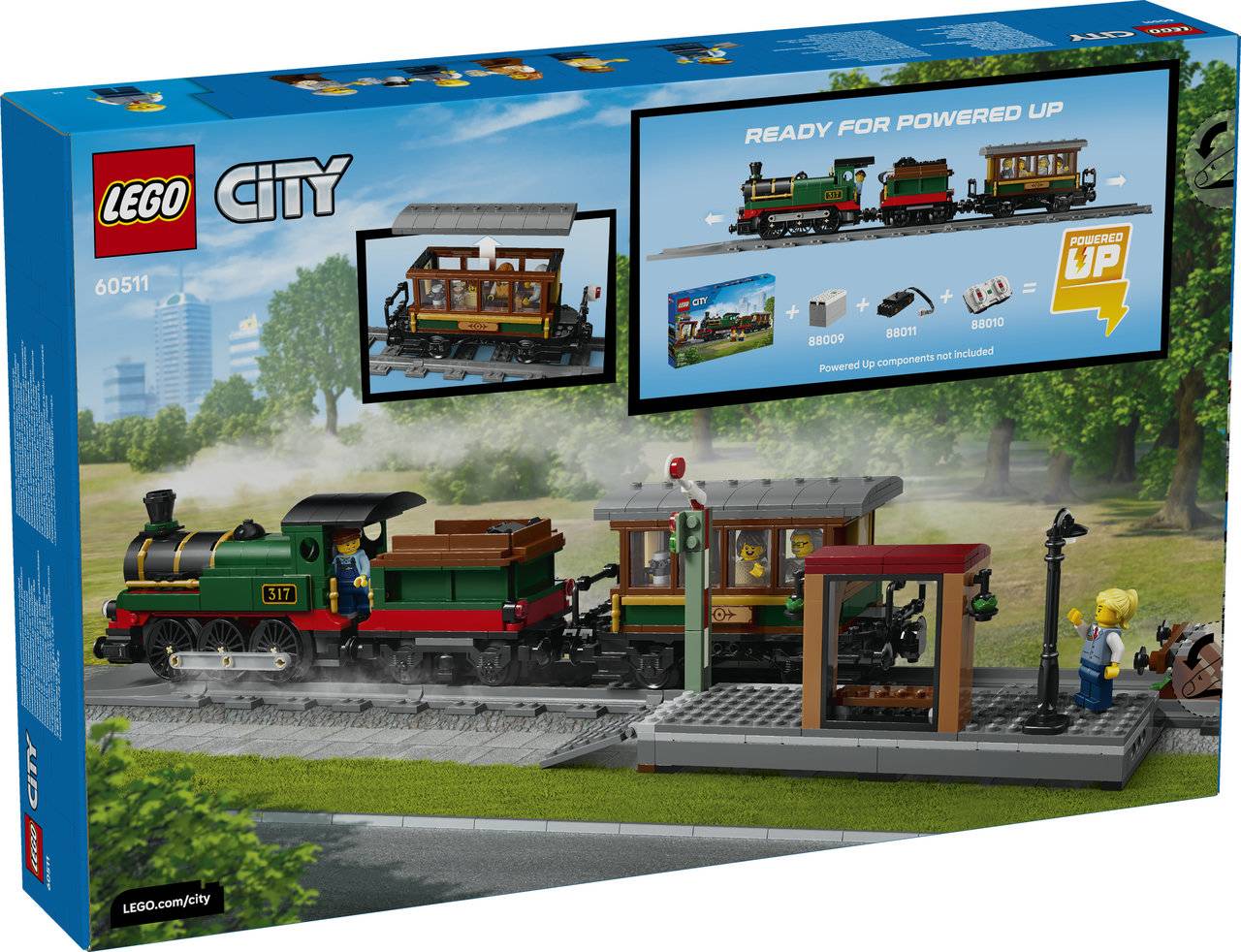 LEGO® City 60511 Vintage Steam Train - Image 4