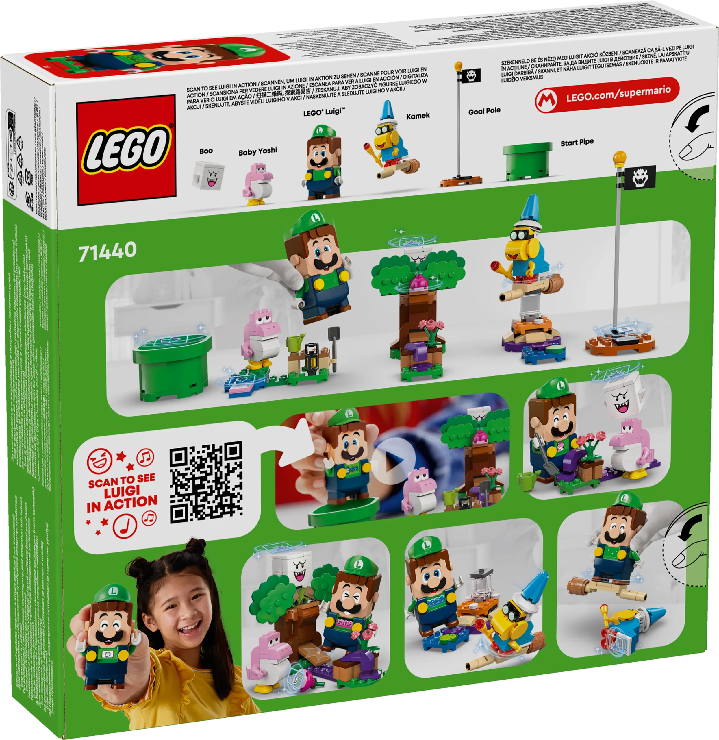 Toy Lego Mario Starter Set Luigi Adventures With Luigi Starter Course 71387  LEGO® Super Mario