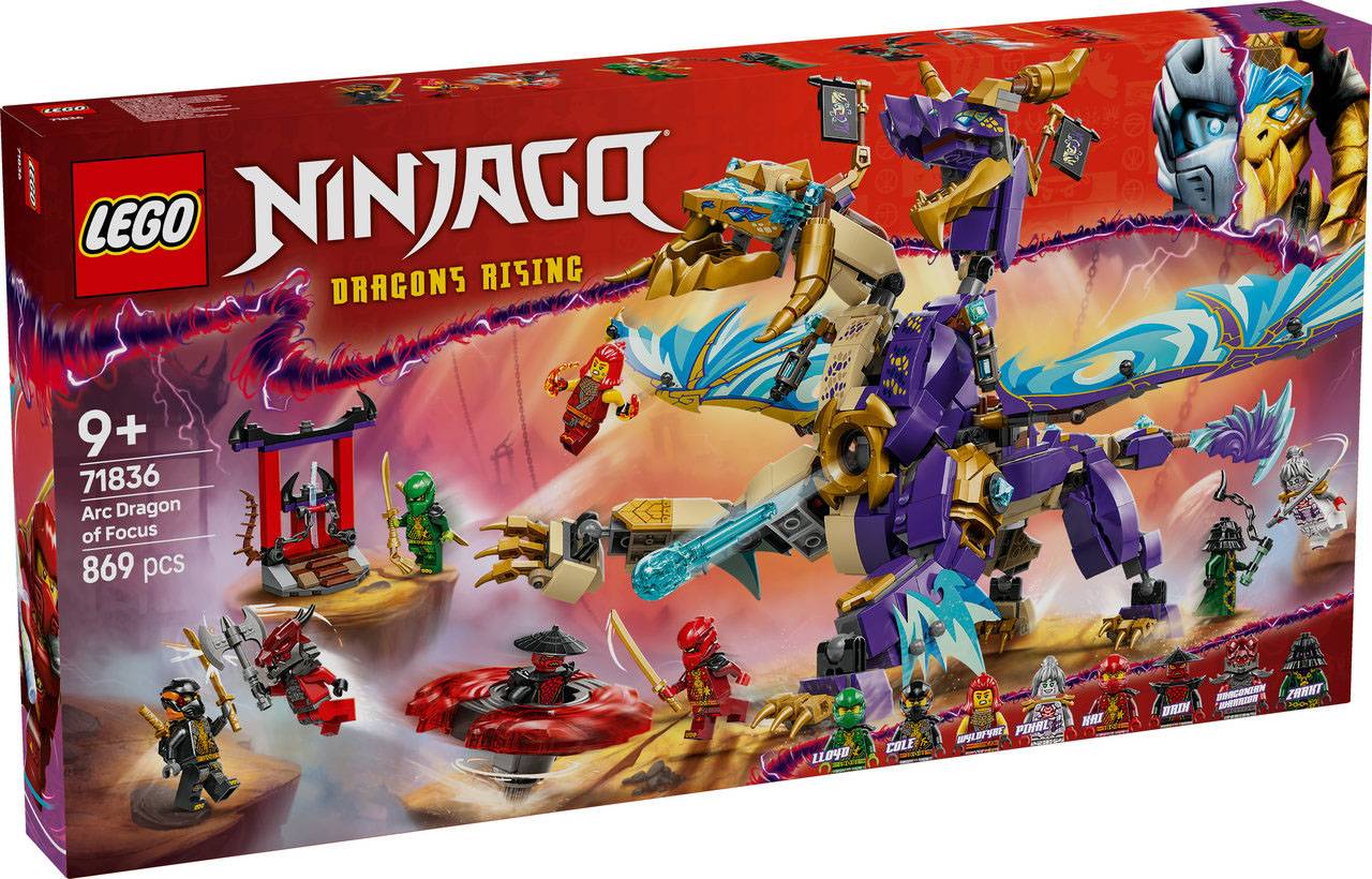 LEGO® Ninjago 71836 Arc Dragon of Focus Build and Play Australia