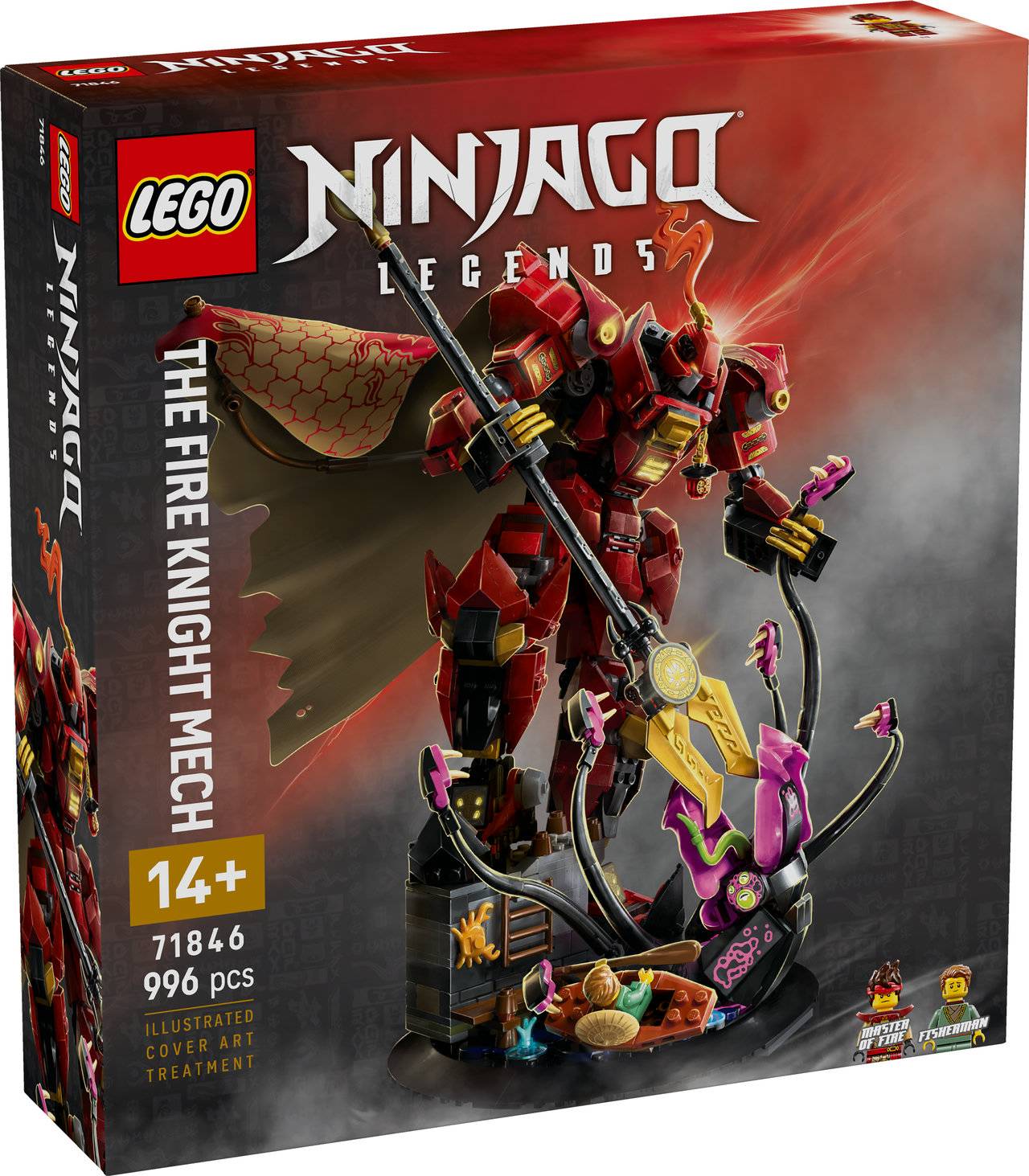 LEGO® Ninjago 71846 The Fire Knight Mech Build and Play Australia