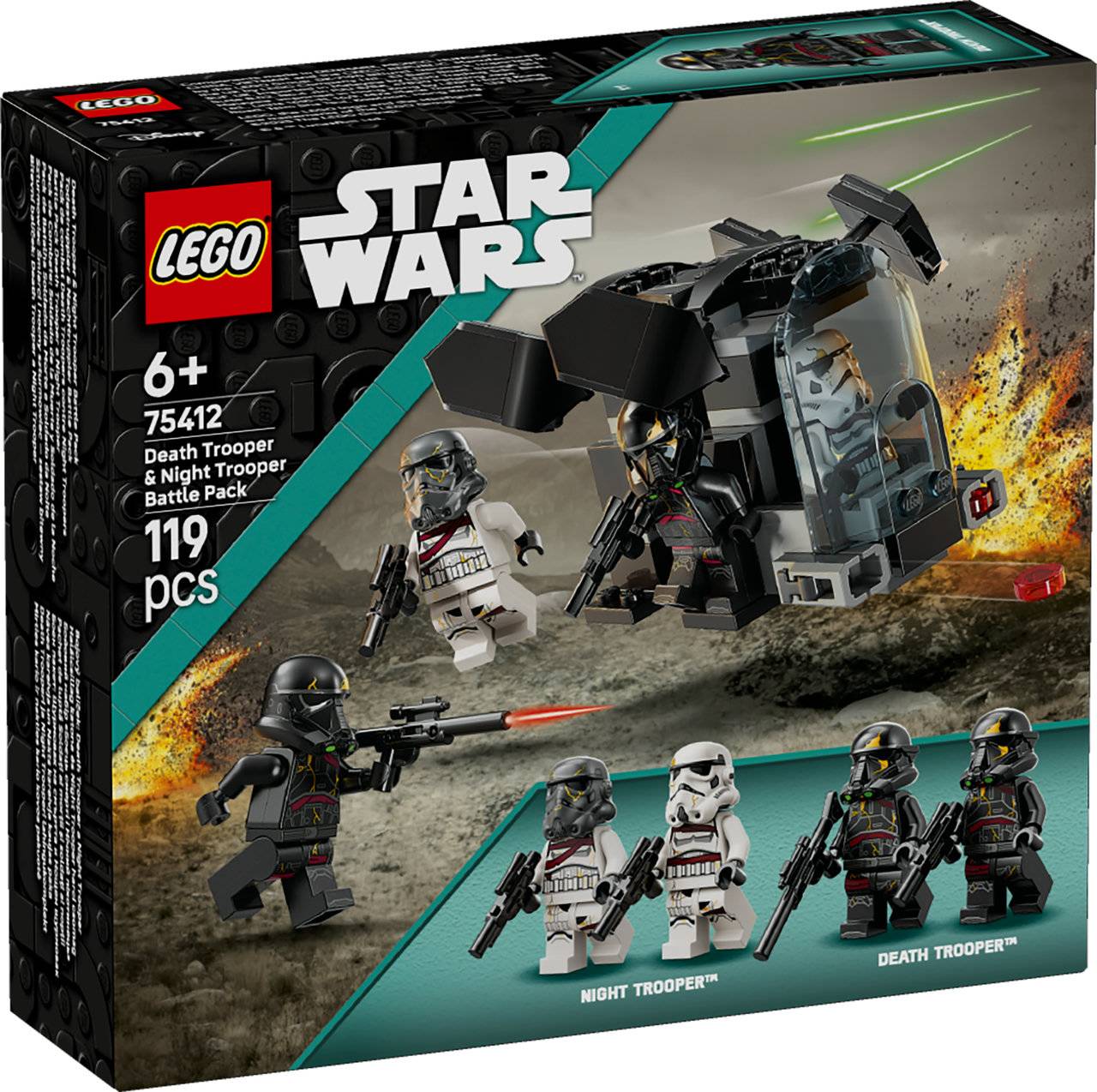 LEGO® Star Wars 75412 Death Trooper & Night Trooper Battle Pack - Build ...