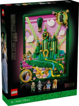 LEGO® Wicked 75685 Emerald City Wall Art