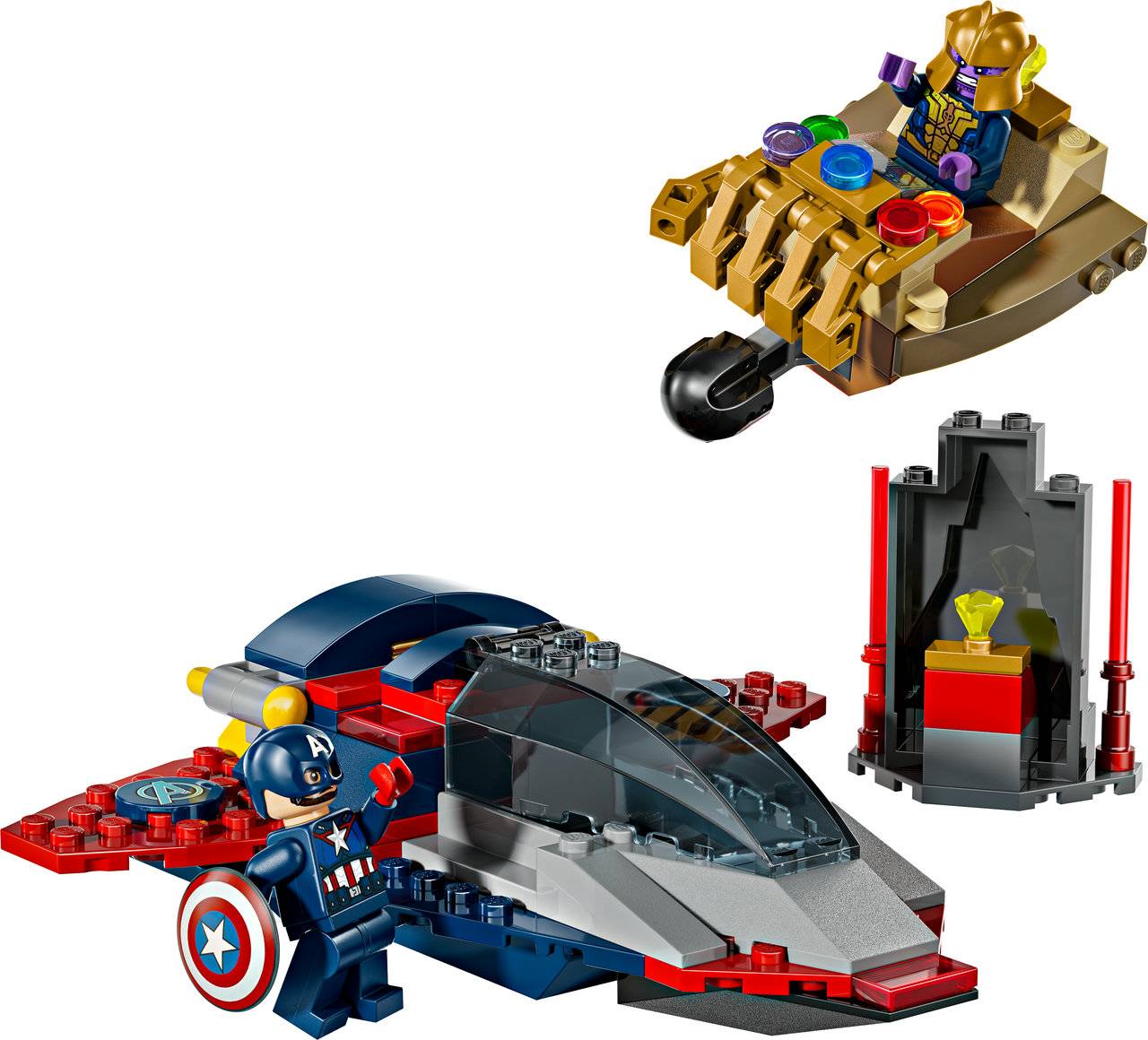 LEGO® Super Heroes 76319 Captain America vs. Thanos - Image 2