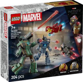 LEGO® Super Heroes 76320 Iron Man & War Machine vs. Hammer Drones