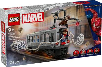 LEGO® Super Heroes 76321 Spider-Man vs. Doc Ock Subway Train Scene