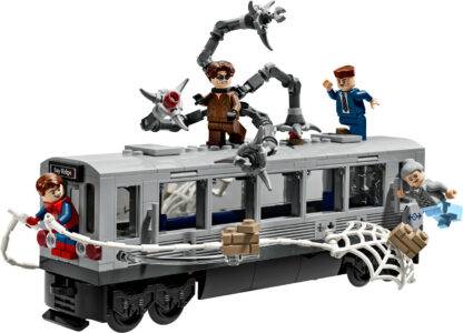 LEGO® Super Heroes 76321 Spider-Man vs. Doc Ock Subway Train Scene - Image 2