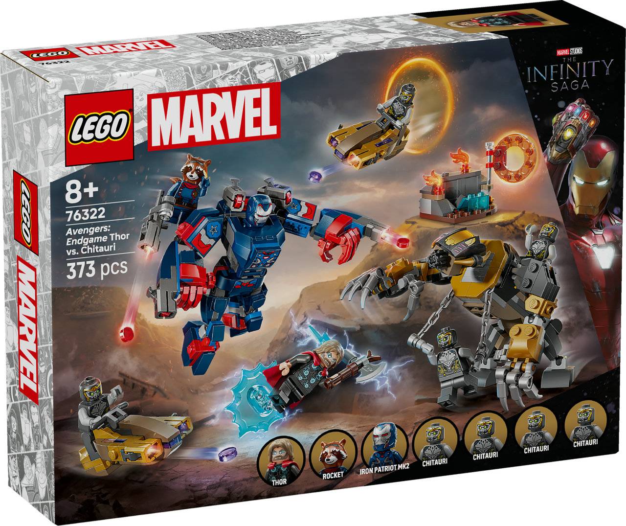 LEGO® Super Heroes 76322 Avengers: Endgame Thor vs. Chitauri - Build ...