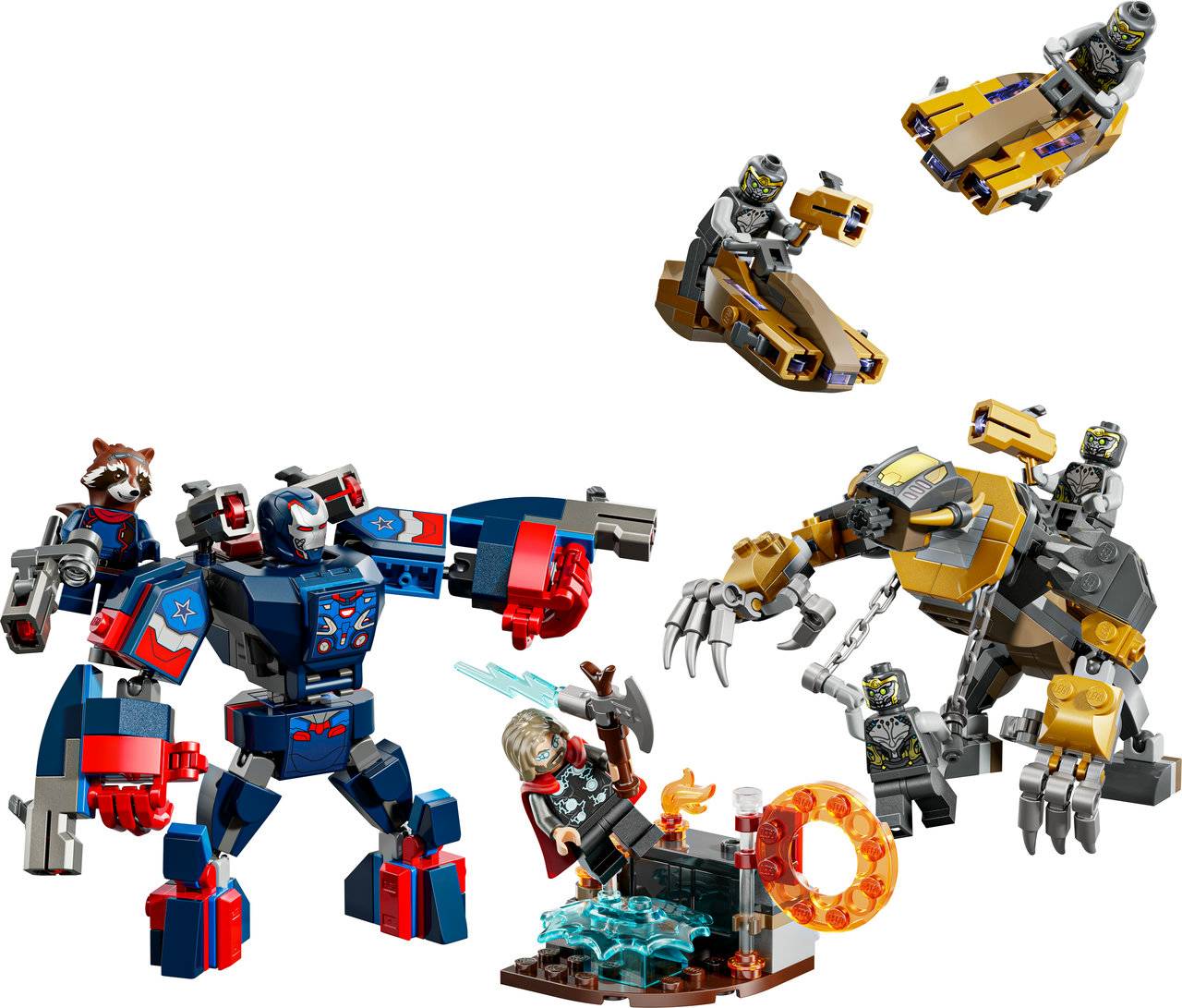 LEGO® Super Heroes 76322 Avengers: Endgame Thor vs. Chitauri - Build ...