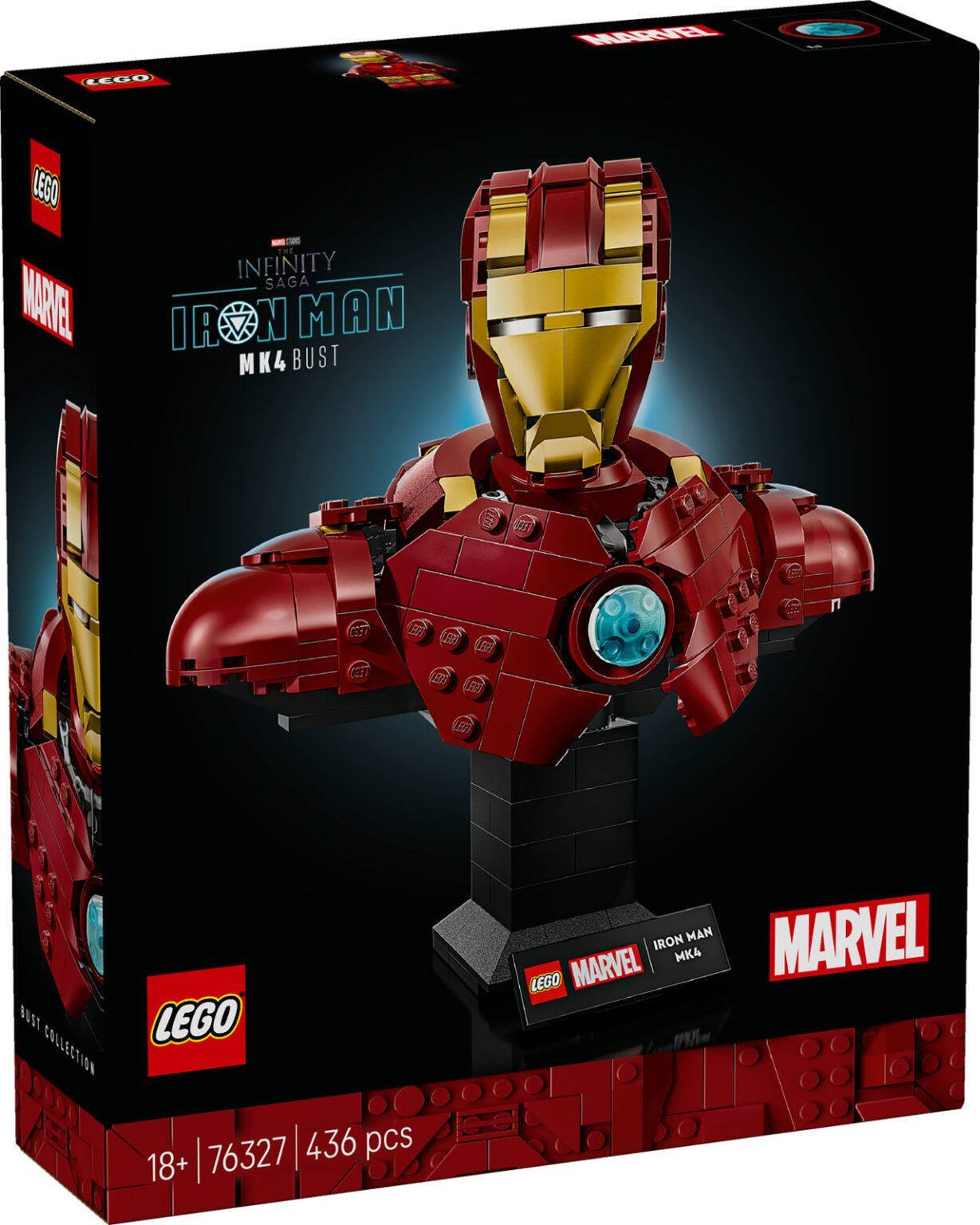 LEGO® Super Heroes 76327 Iron Man MK4 Bust - Build and Play Australia