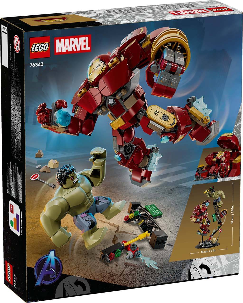 LEGO® 76343 Marvel Epic Battle: Hulkbuster vs. The Hulk - Image 4