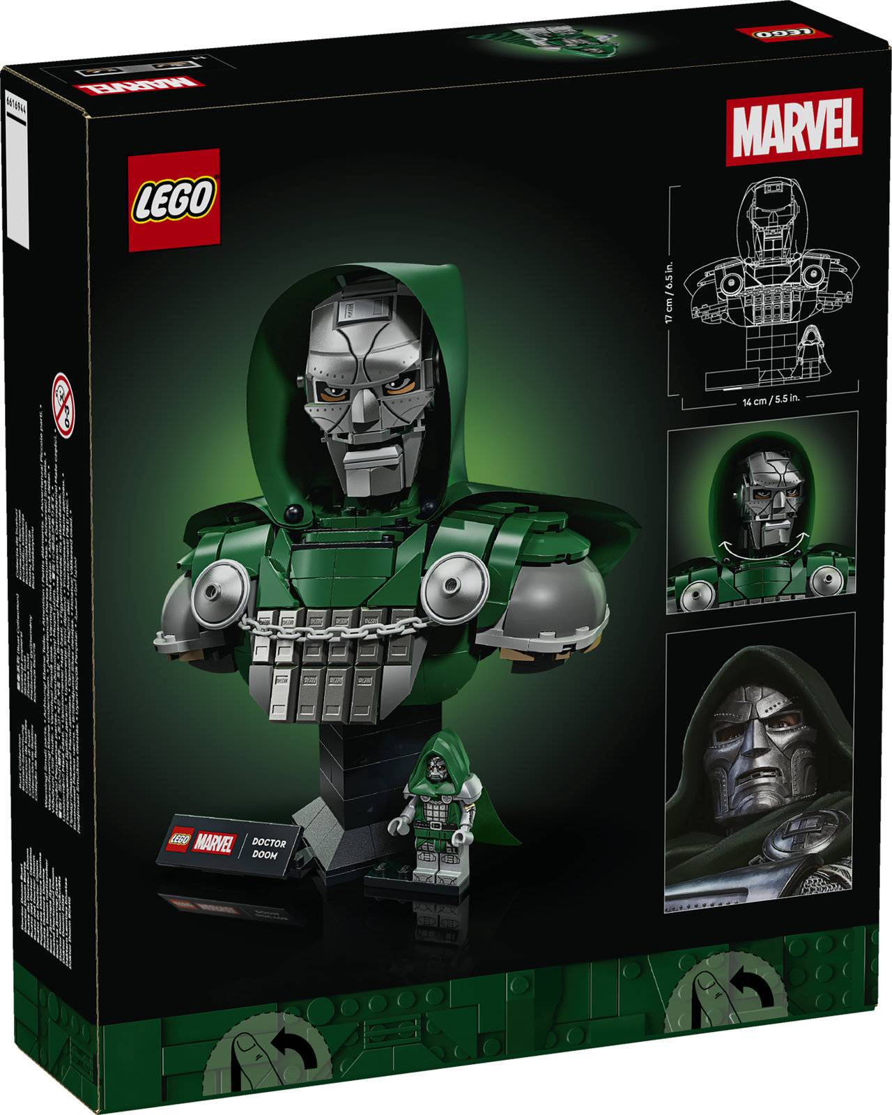LEGO® Marvel 76345 Doctor Doom Bust - Image 4