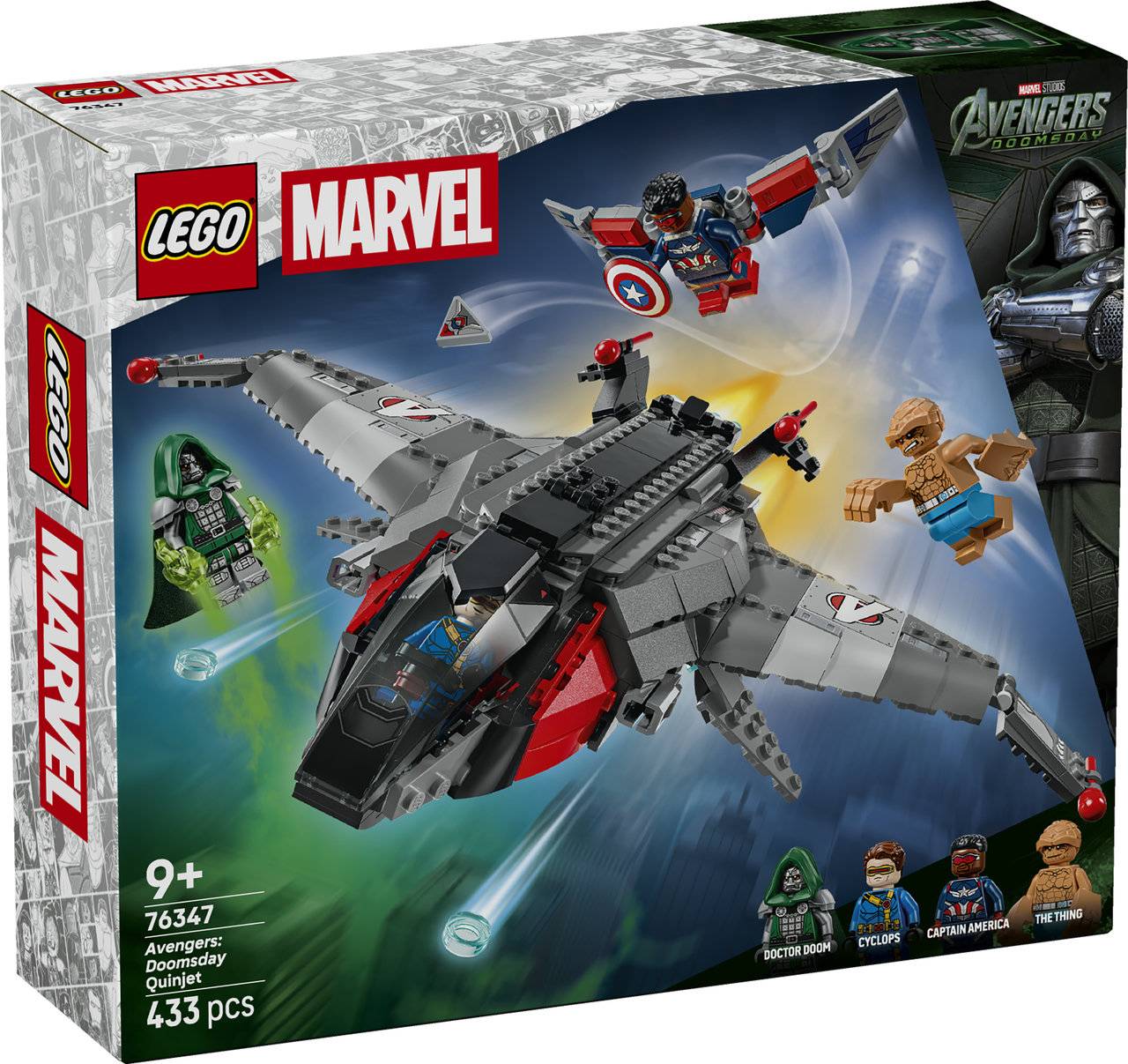 LEGO® Marvel 76347 Avengers: Doomsday Quinjet
