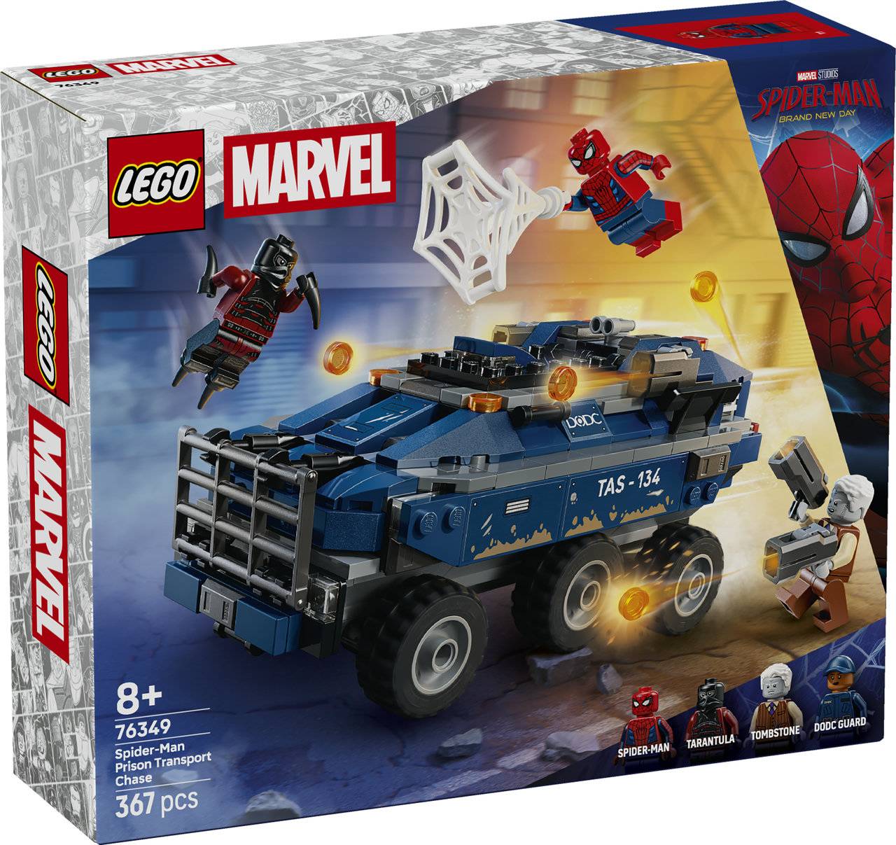 LEGO® Super Heroes 76349 Spider-Man Prison Transport Chase