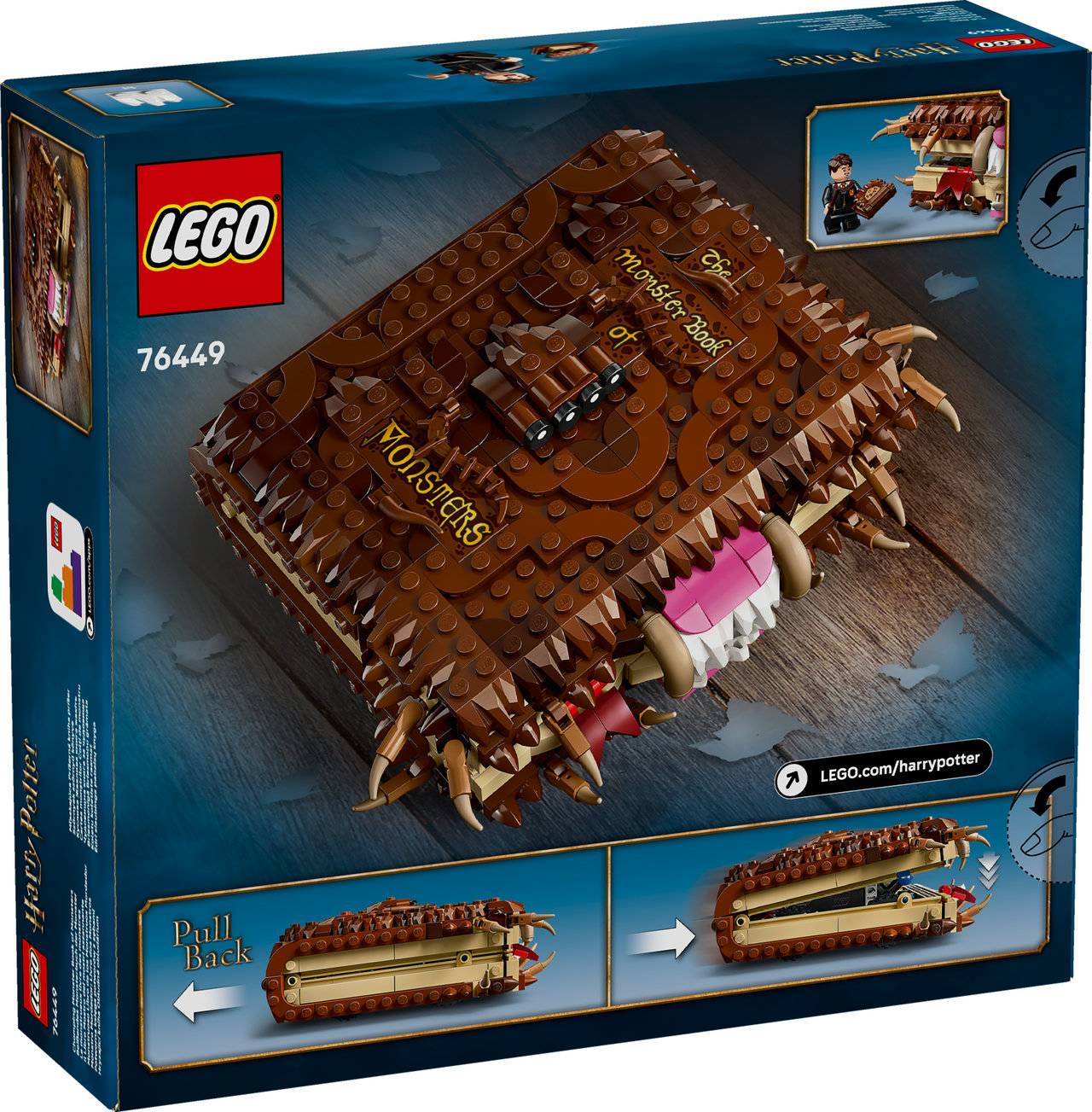 LEGO® Harry Potter 76449 Chomping Monster Book of Monsters - Image 4