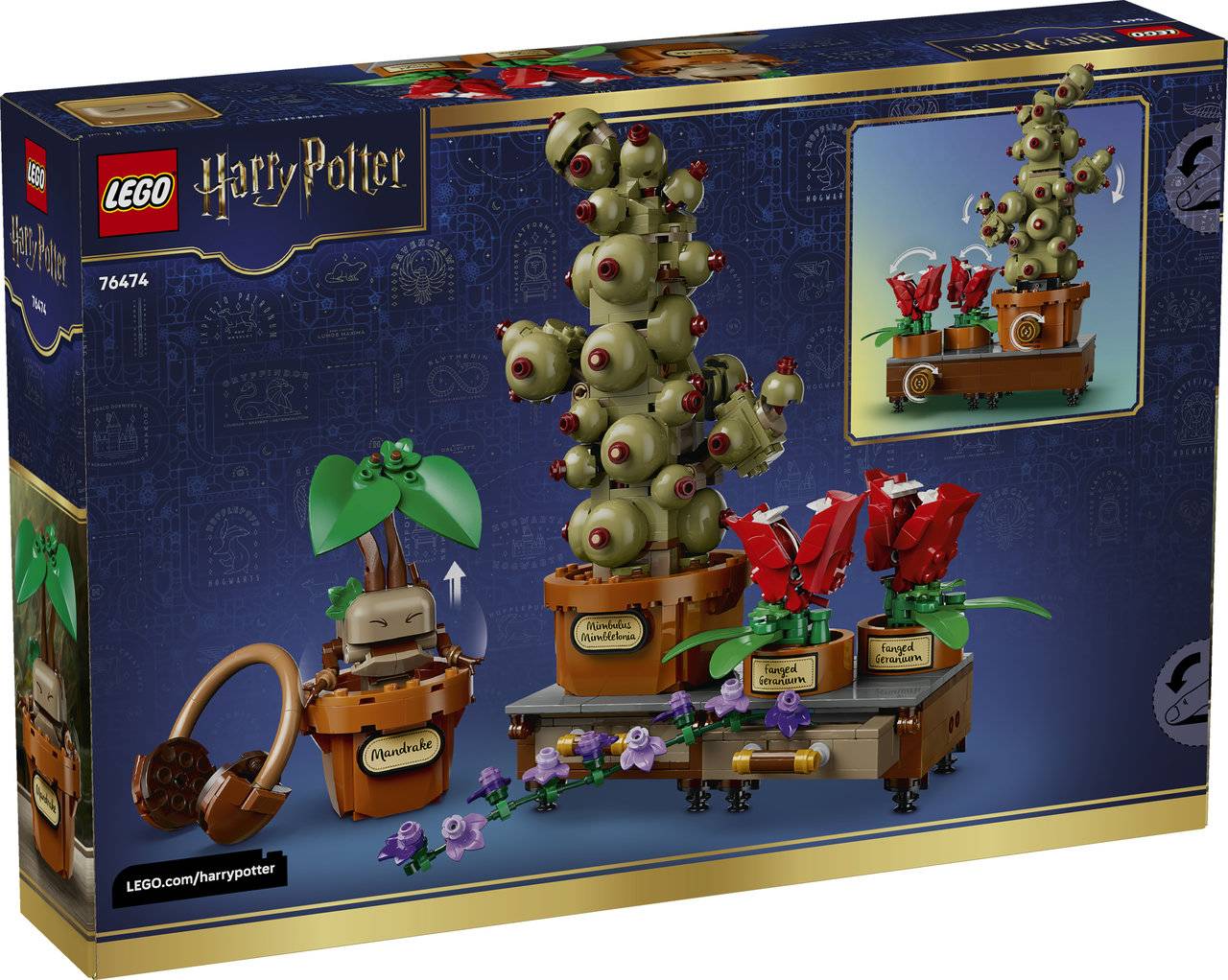 LEGO® Harry Potter 76474 Hogwarts™ Herbology Plants - Image 4