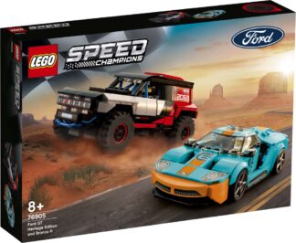 LEGO® Speed Champions 76905 Ford GT Heritage Edition and Bronco R