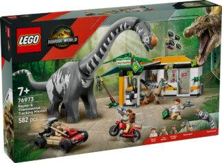 LEGO® Jurassic World 76973 Raptor & Titanosaurus Tracking Mission