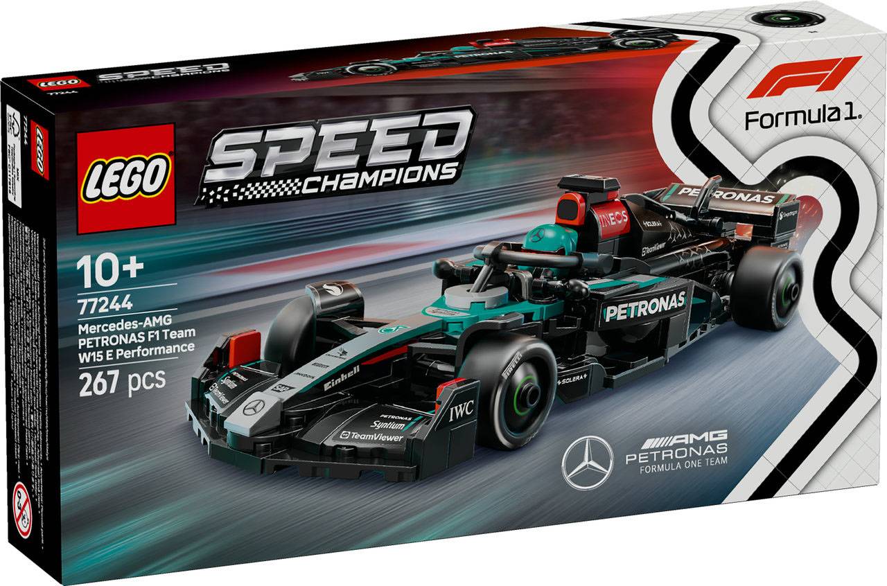 LEGO® Speed Champions 77244 Mercedes-AMG F1® W15 Race Car Build