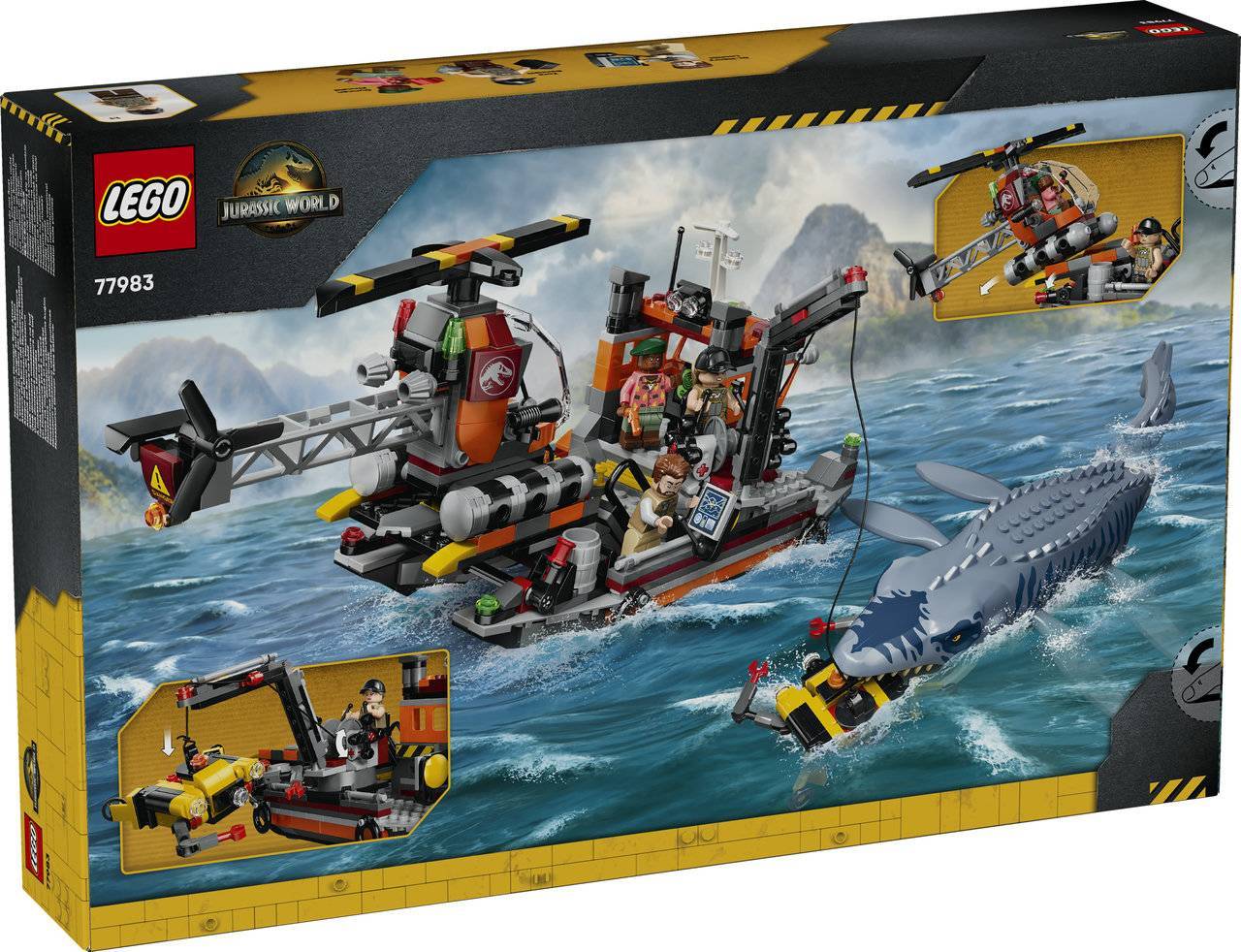LEGO® Jurassic World 77983 Mosasaurus Dinosaur Boat Attack - Image 3
