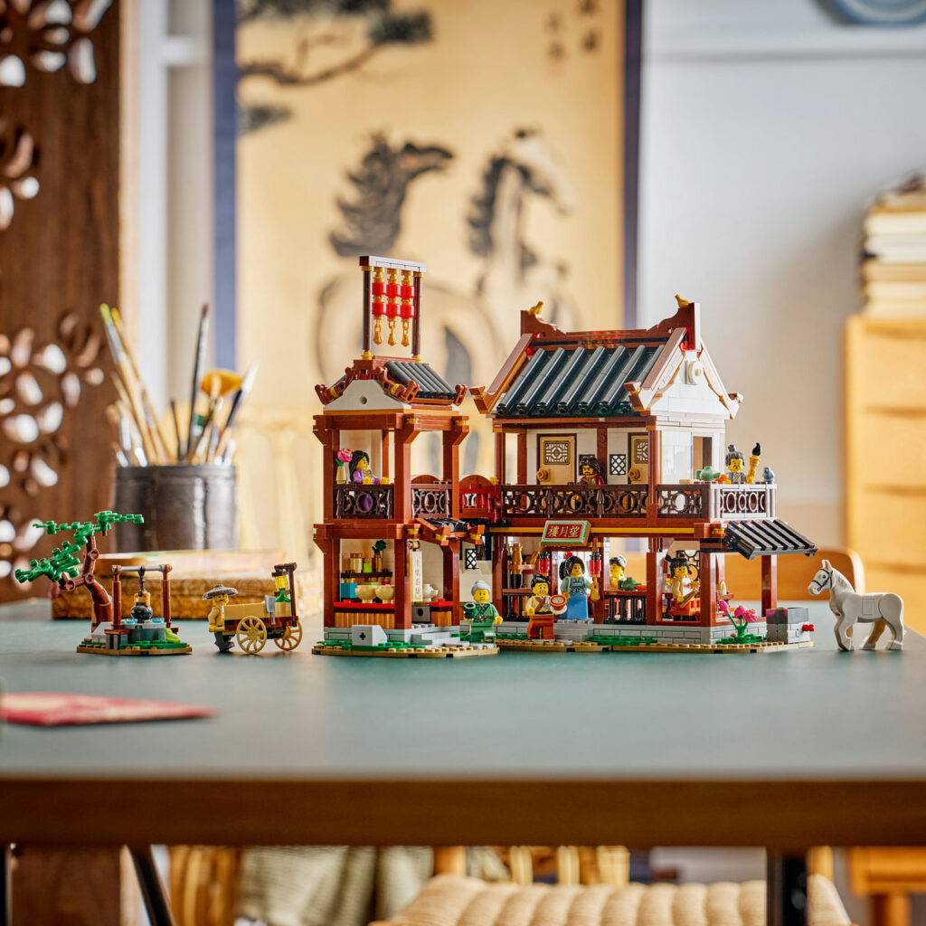 LEGO® Chinese Festivals 80121 Ancient Moon-Gazing Inn - Build and Play ...